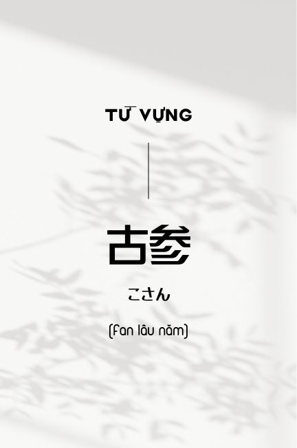 [Từ vựng] 古参 là gì? - Phan Thu Hà Blog